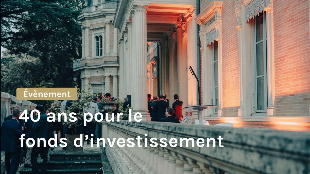 Soirée des 40 ans d'IRDI Capital Investissement