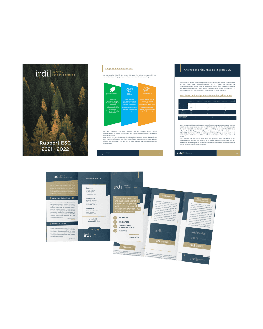 Création des supports d'édition & RSE La Collab